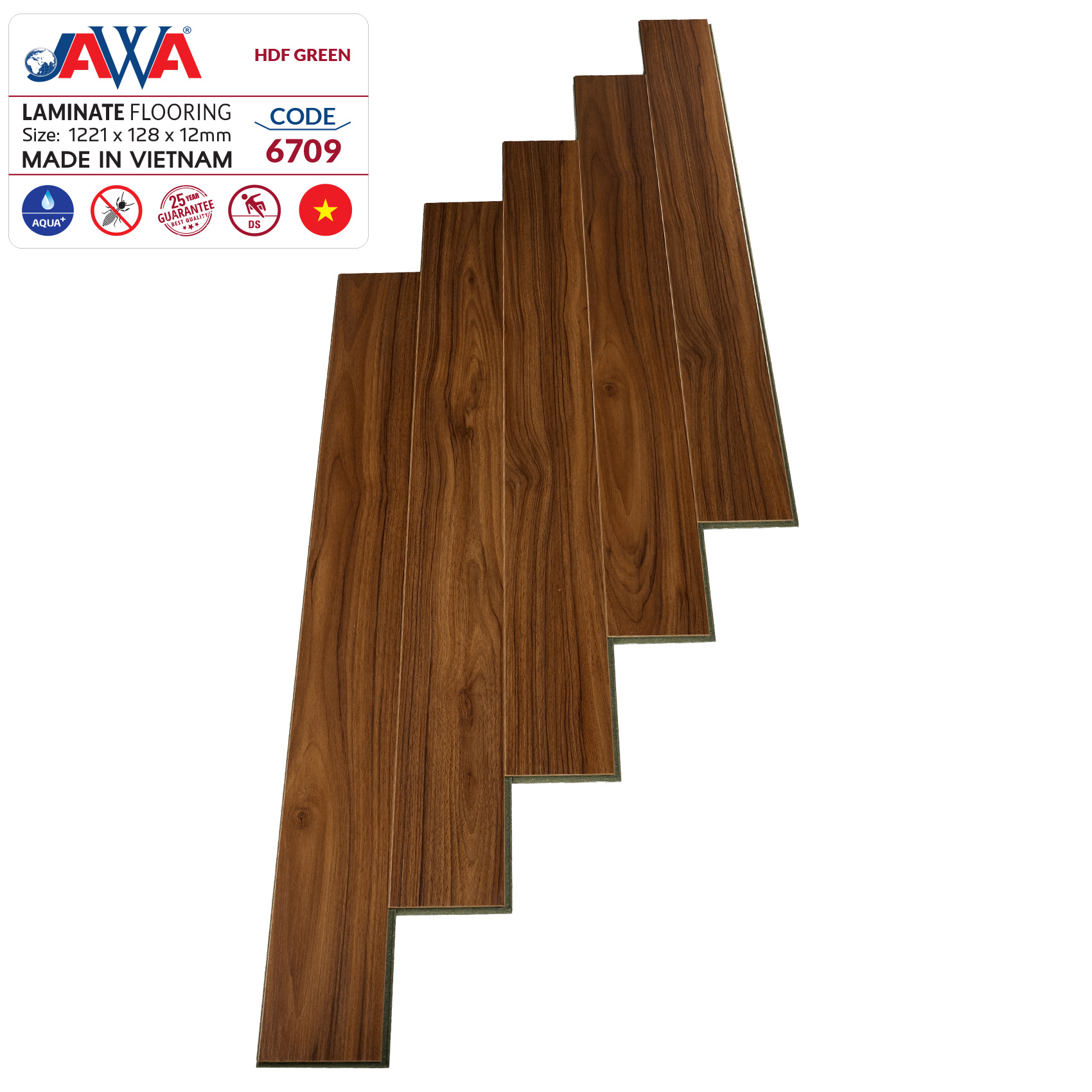 Sàn gỗ JAWA lõi xanh 6709